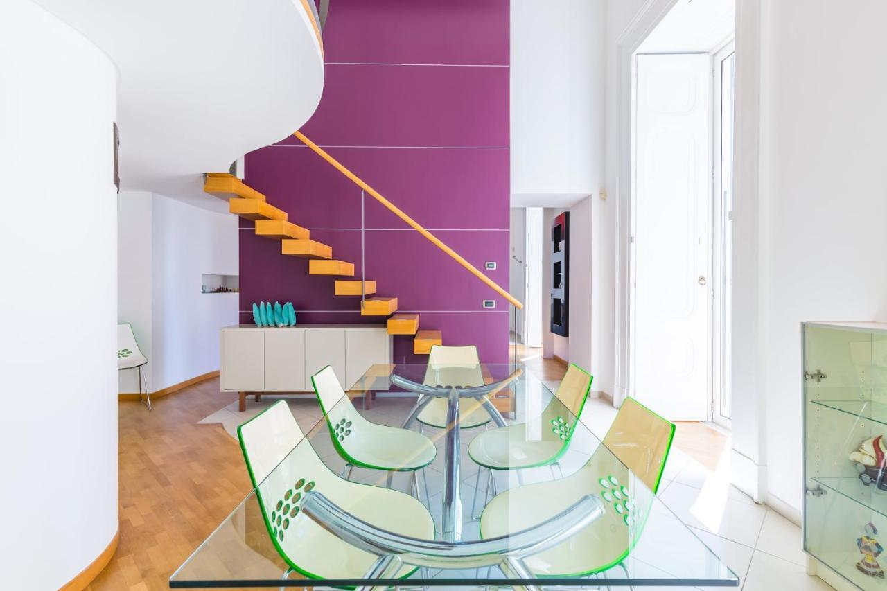 Design & Studio Duplex At National Museum Naples Extérieur photo