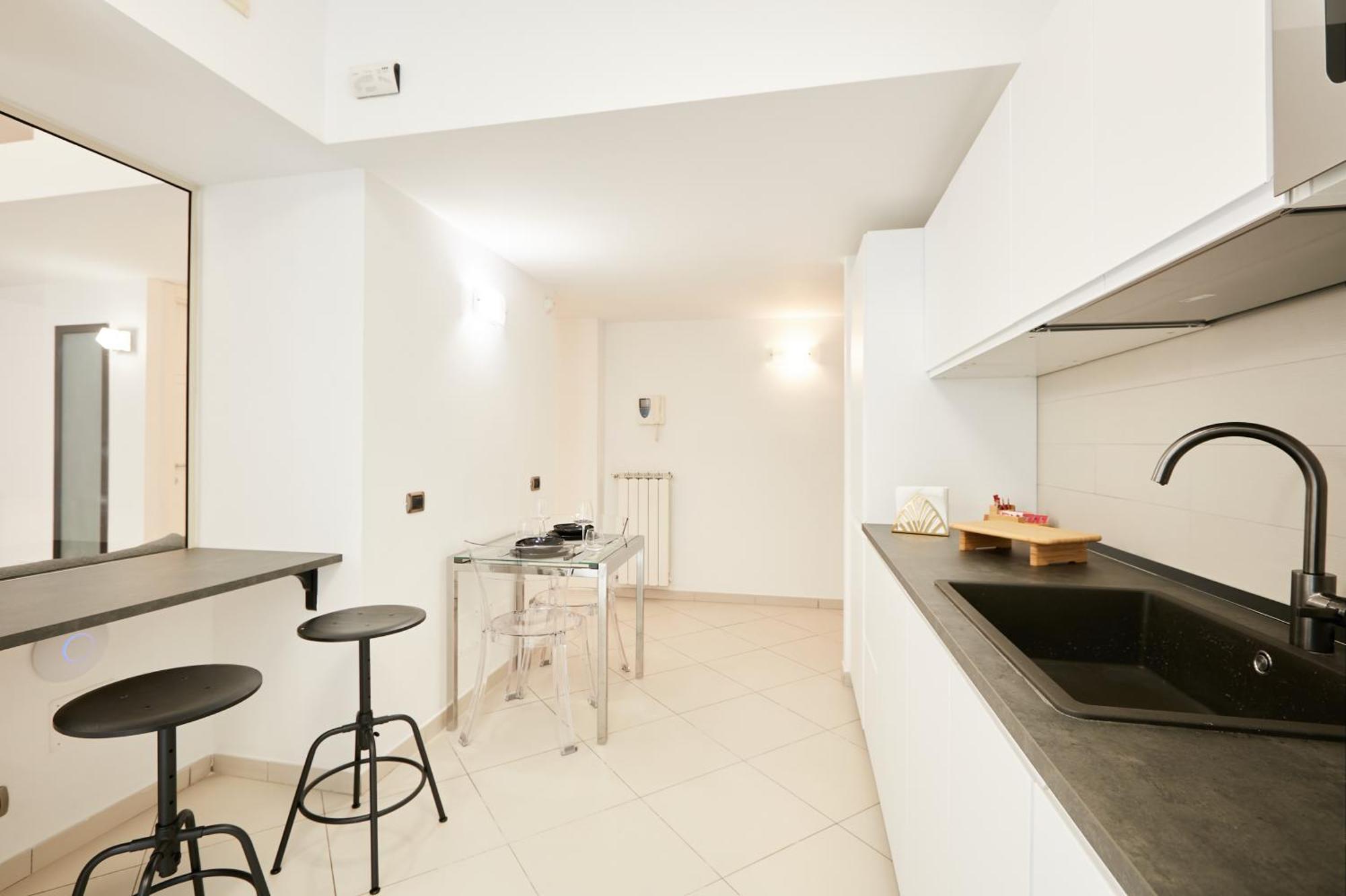 Design & Studio Duplex At National Museum Naples Extérieur photo