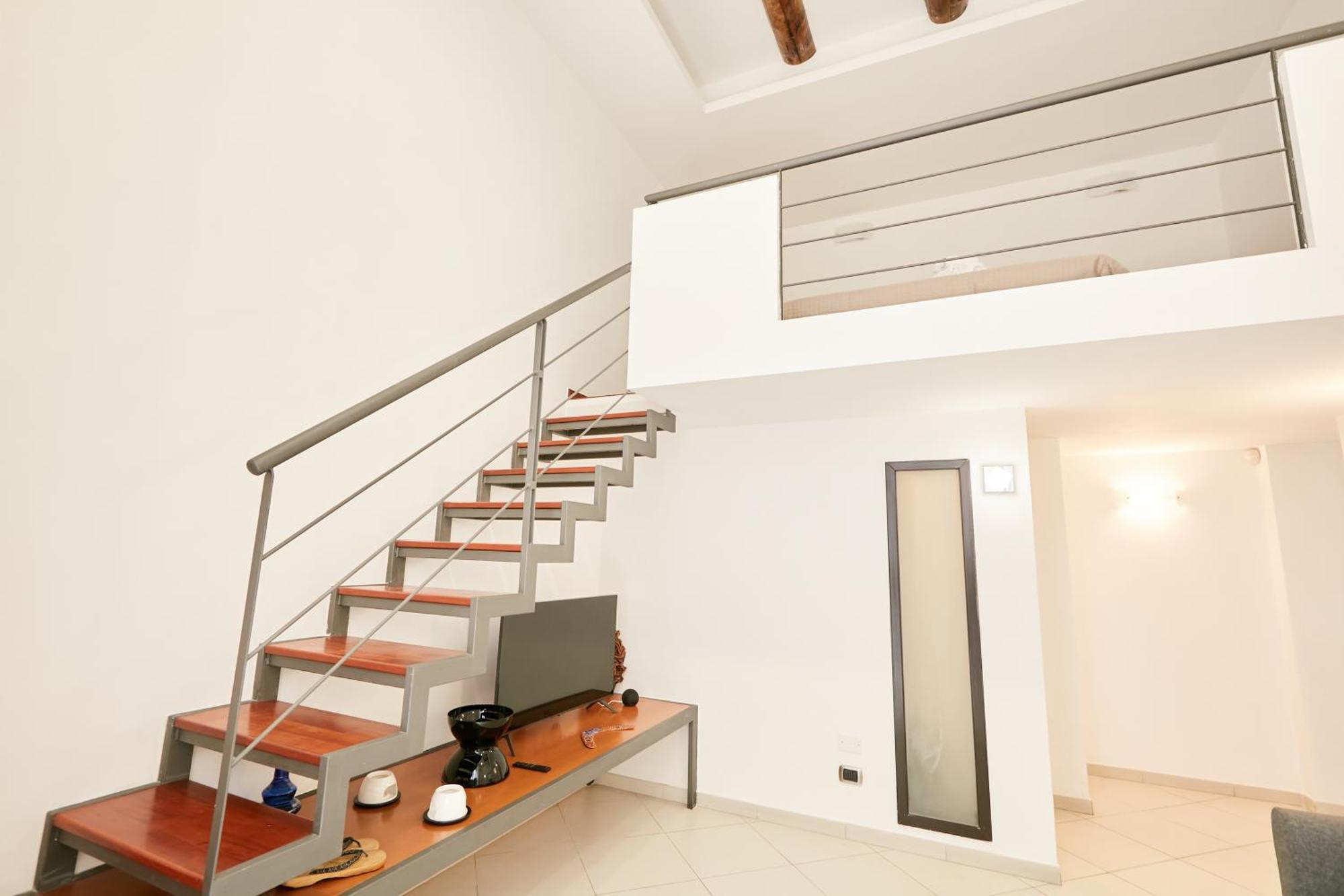 Design & Studio Duplex At National Museum Naples Extérieur photo